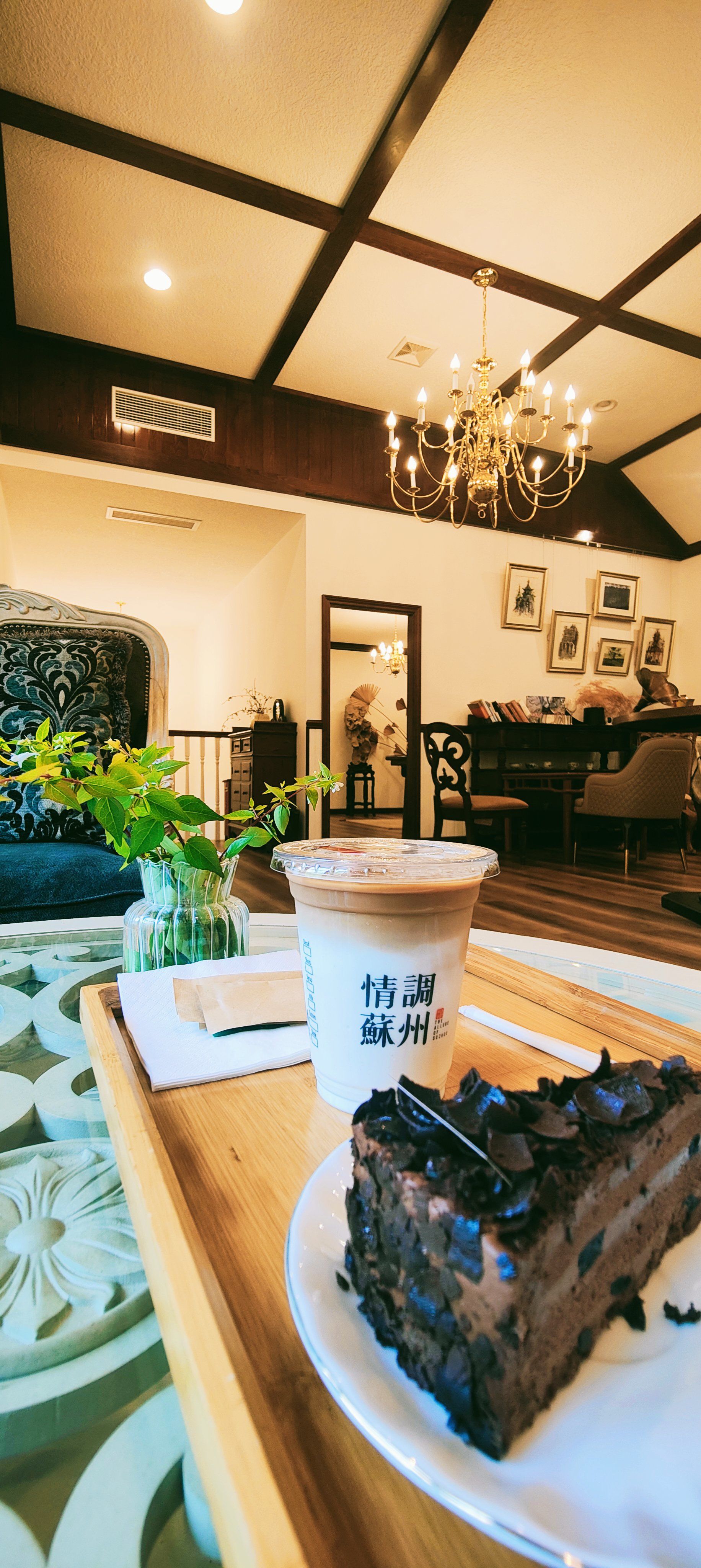 旅游途中偶遇的情调咖啡厅