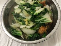 青菜烧油渣-八八餐厅(升州路店)