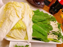 蔬菜拼盘-京门老爆三·铜锅涮肉 爆肚(望京店)