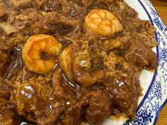 虾仁面筋-聚发号清真菜馆