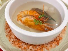 黑虎虾配青贝海鲜汤-王品牛排(杭州大厦店)