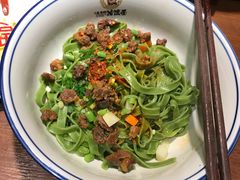 菠菜牛肉面-吴满满油泼面(北方风味园店)