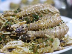 椒盐皮皮虾-四川小胡子海鲜(丁村万人海鲜广场店)