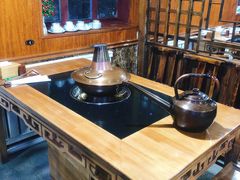 -果松木炭酸菜铜火锅·外婆参鸡汤