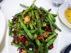 橄榄菜肉沫四季豆-郭林家常菜烤鸭(曙光西路店)
