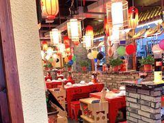 大堂-谭鸭血老火锅(娄星区长青街店)