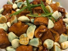 腊八蒜烧肥肠-福海居烤鸭店(鸟巢店)