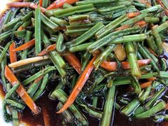 肉炒野山菌-丽泽山庄·生态怀柔菜·虹鳟鱼(红螺寺店)