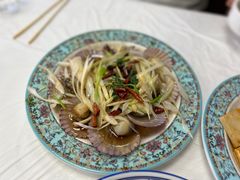 油泼扇贝-胖子饺子馆·海鲜家常菜(海军博物馆店)