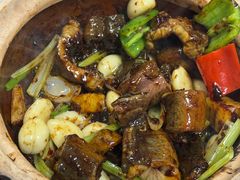 生啫金边花鳝-天宝食坊·啫啫煲大排档(西华路店)