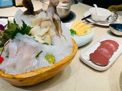 -海上明月海鲜火锅 鲜切牛肉