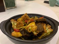 干锅花菜杏鲍菇-五观堂素食(新华路店)