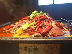 -探鱼·鲜青椒爽麻烤鱼(广州南沙万达广场店)