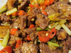 28秒爆炒黄牛肉-望湘园·湖南菜(宏伊店)