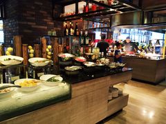 自助取餐区-OPEN開全日自助餐厅·牛肉火锅·海鲜(佛山希尔顿酒店)