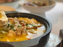 鲜蚌肉笃汤老豆腐-松鹤楼·非遗·苏帮菜(融科店)