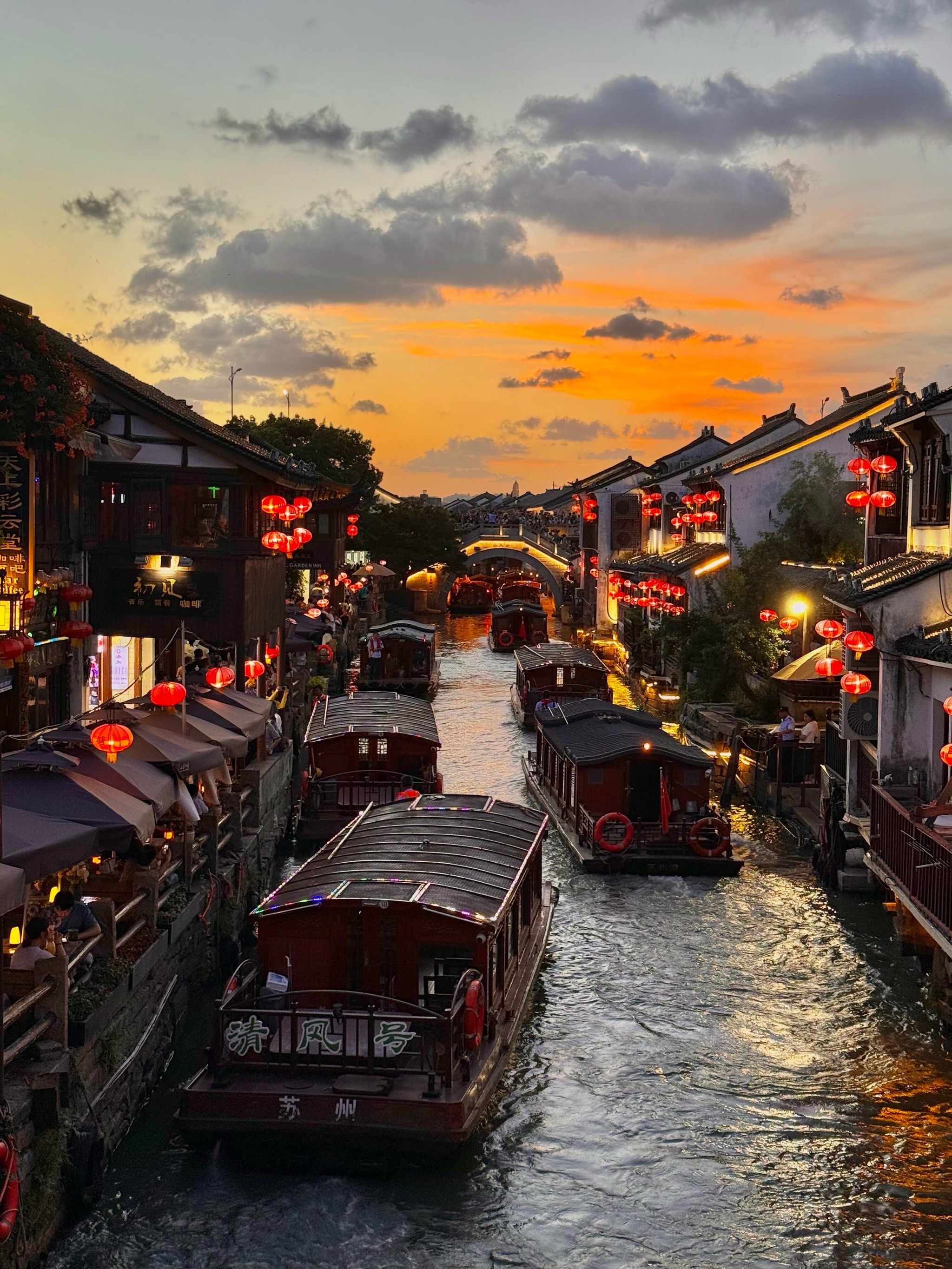 在苏州山塘街,我见到了东京梦华录里的场景!