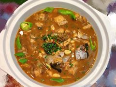 招牌鱼头泡饭-石羊农庄