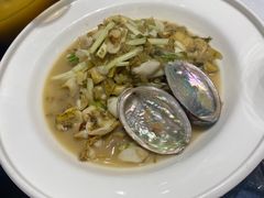 雪菜炒鱿鱼-味钱塘·钱塘渔鲜·地道江浙菜(宋城店)