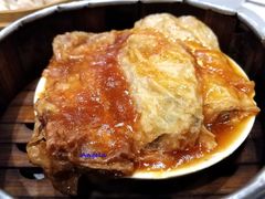 蚝皇鲜虾鲜竹卷-红莲中餐厅(日航饭店)