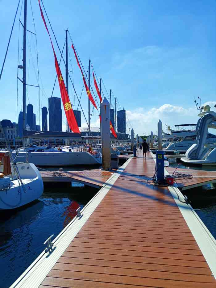 蓝色港湾大连东港翰德帆船水上运动中心-"6月双子座月|生日爬梯来这里