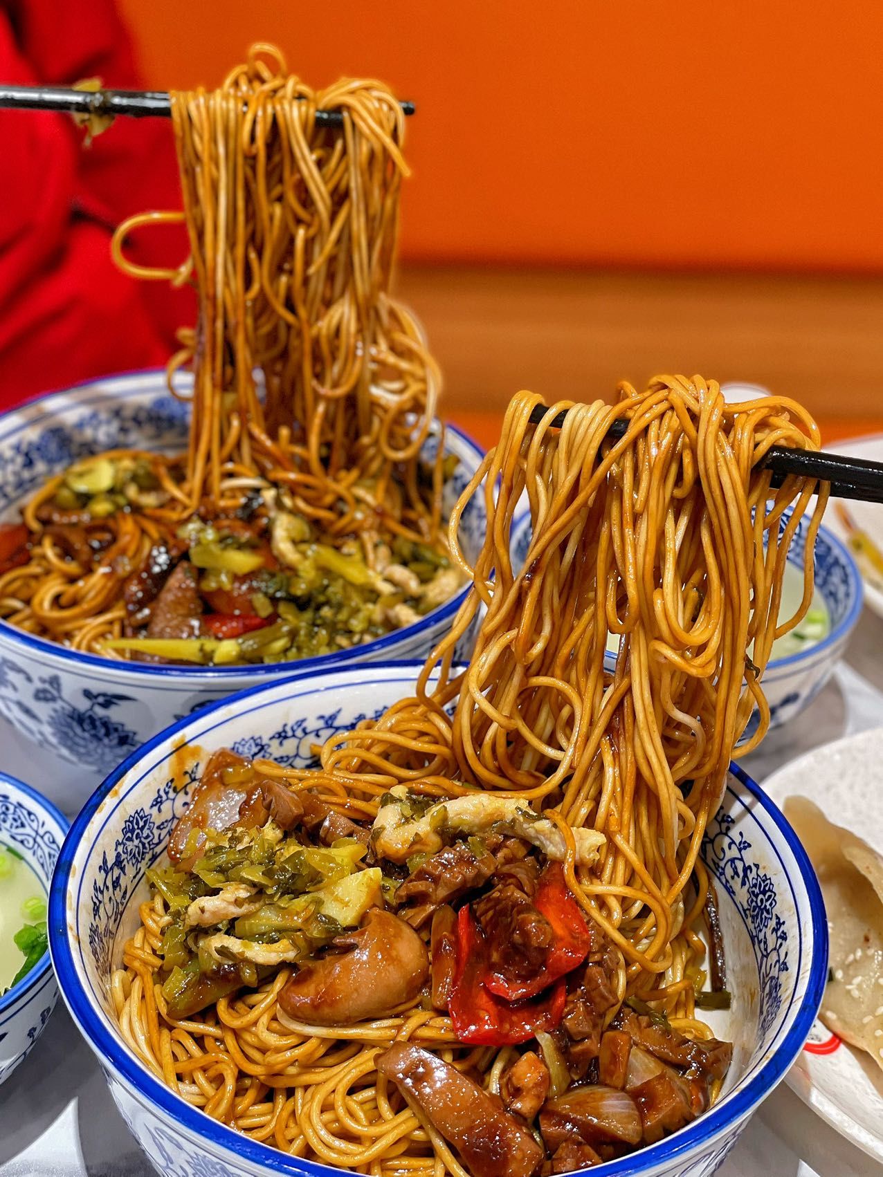 这家店现炒的浇头面也太好吃了吧