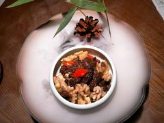 桃仁清炒羊肚菌-菩提素素食餐厅(晶郦馆店)
