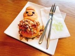 圣诞雪人核桃面包-星巴克(深圳港隆城分店)