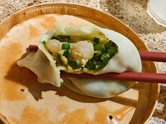 鸡蛋韭菜虾仁馅饺子-金谷园饺子馆(北邮总店)