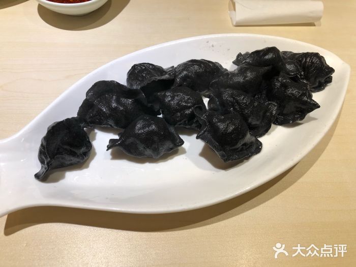 船歌鱼水饺(福田coco park店)墨鱼饺子图片