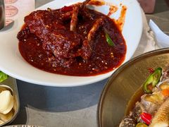 -草家酱蟹炭火烤肉店(珲春南路一店)