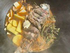 -北京龙庆四季香农家饭庄·灶台鱼·碳烤虹鳟鱼(龙庆峡店)