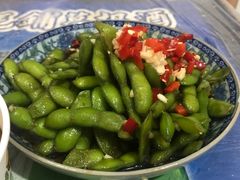 凉拌毛豆-桂萍特色牛筋牛杂(长堤街总店)
