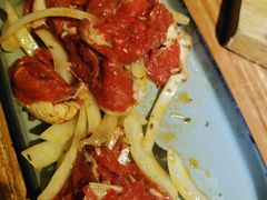 烤葱香牛五花-小米烤肉-泥炉炭烤(常营店)