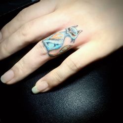 点击看大图 手部-PinooTattoo皮奴刺青纹身设计总部
