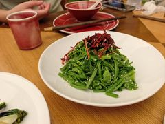 山茶油丝瓜尖-清水亭湖北菜(大屯DT51店)