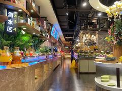 自助取餐区-大漠风烤肉火锅自助餐厅(鹰展店)