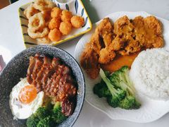 咸蛋黄叉烧-新荔园茶餐厅(荔湾区府宿舍大院店)