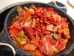 -贵州辣子鸡番茄鸡