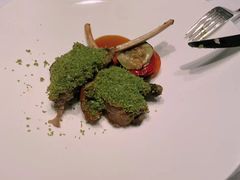 烤羊排配烟熏茄子酱-Le Siècle.百年西餐厅(颐和公馆店)