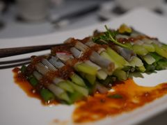 秋葵拌沙虫-黑明餐厅(白鹭洲店)