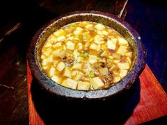 石锅鸡汤豆腐-绿茶餐厅(王府井永宁门店)