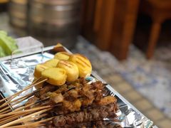 热气羊肉串-云晓光头烧烤吧(德平路店)