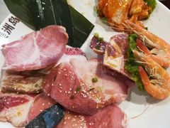 烤肉拼盘-美洲岛烤肉自助餐厅