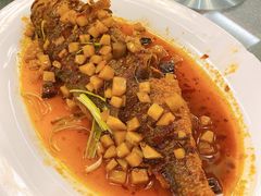 干烧大黄鱼-丰泽园饭店