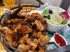 大象招牌土耳其风味烤春鸡-疯克大象美式烤肉餐厅