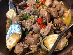 山茶油鲍鱼焖土鸡-望湘园·湖南菜(宏伊店)