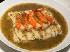 辣辣地手剥节虾蒸山泉粉-炳胜私厨(中达旗舰店)