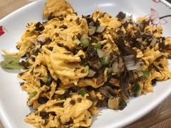 地软炒土鸡蛋-秦香阁·西北家常菜(徐汇日月光中心店)