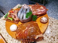 妈妈的秘制牛排（谷饲安格斯）-安又胖韩国烤肉(长宁龙之梦店)